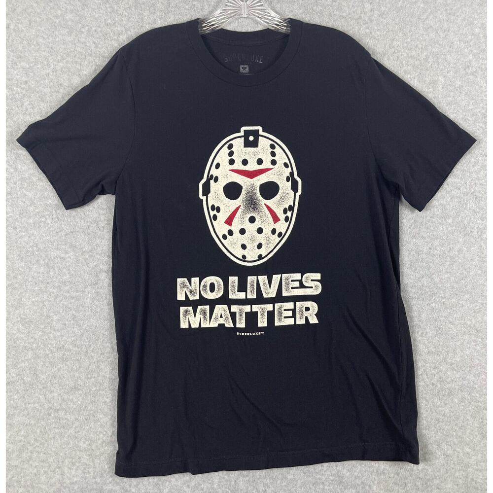 Super Luxe Friday the 13th Jason the Killer T Shirt Size‎ S Black